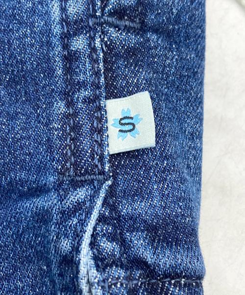 BLUE SAKURA（ブルーサクラ）BLUE SAKURA (ブルーサクラ) DENIM KIMONO JACKET インディゴ サイズ:大　の古着・服飾アイテム