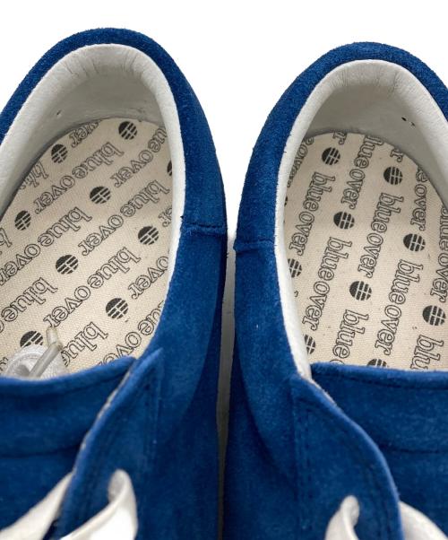 blue over（ブルーオーバー）blue over (ブルーオーバー) ローカットスニーカー ブルー サイズ:26.5の古着・服飾アイテム