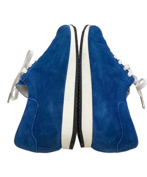 blue over（ブルーオーバー）blue over (ブルーオーバー) ローカットスニーカー ブルー サイズ:26.5の古着・服飾アイテム