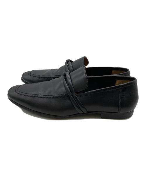 GUCCI（グッチ）GUCCI (グッチ) レザーローファー ブラック サイズ:８1/2の古着・服飾アイテム
