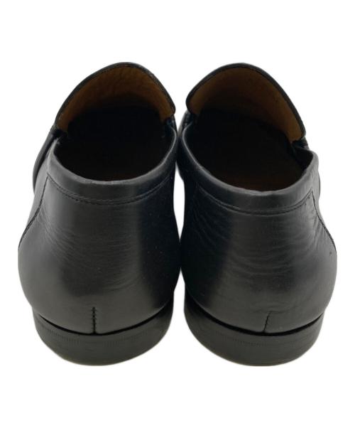 GUCCI（グッチ）GUCCI (グッチ) レザーローファー ブラック サイズ:８1/2の古着・服飾アイテム