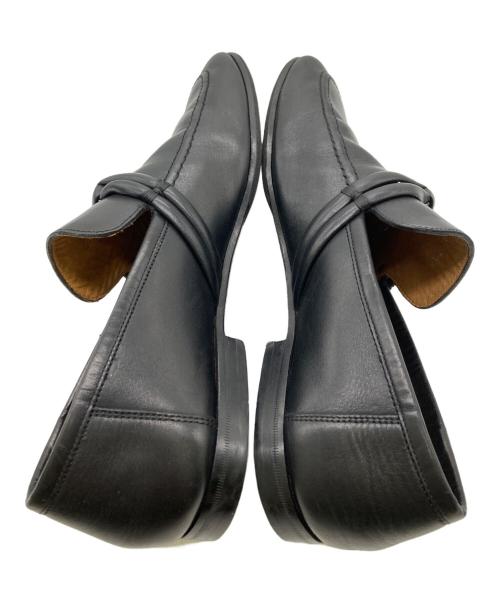 GUCCI（グッチ）GUCCI (グッチ) レザーローファー ブラック サイズ:８1/2の古着・服飾アイテム