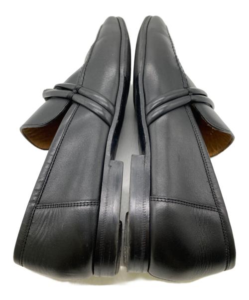GUCCI（グッチ）GUCCI (グッチ) レザーローファー ブラック サイズ:８1/2の古着・服飾アイテム