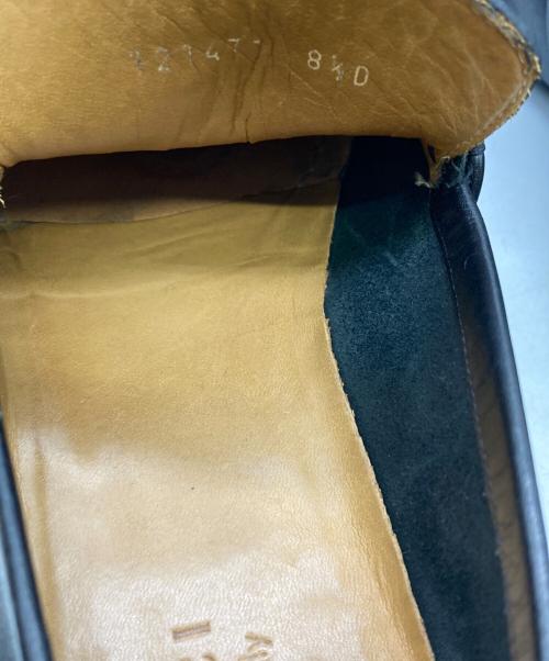 GUCCI（グッチ）GUCCI (グッチ) レザーローファー ブラック サイズ:８1/2の古着・服飾アイテム