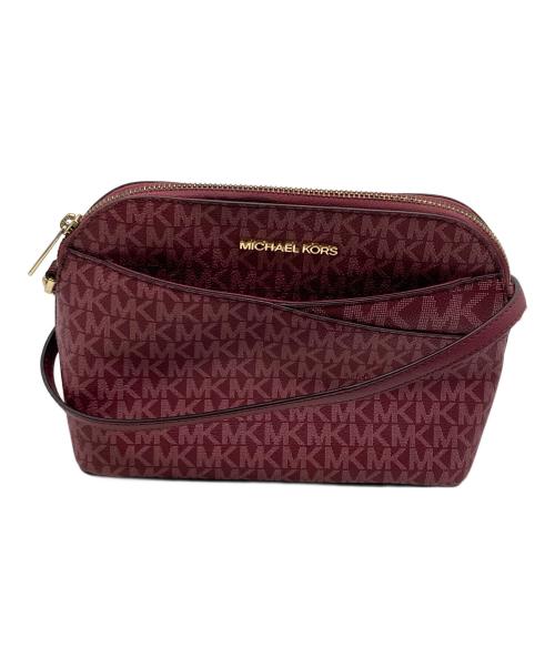 MICHAEL KORS（マイケル・コース）MICHAEL KORS (マイケルコース) ショルダーバッグ ボルドーの古着・服飾アイテム
