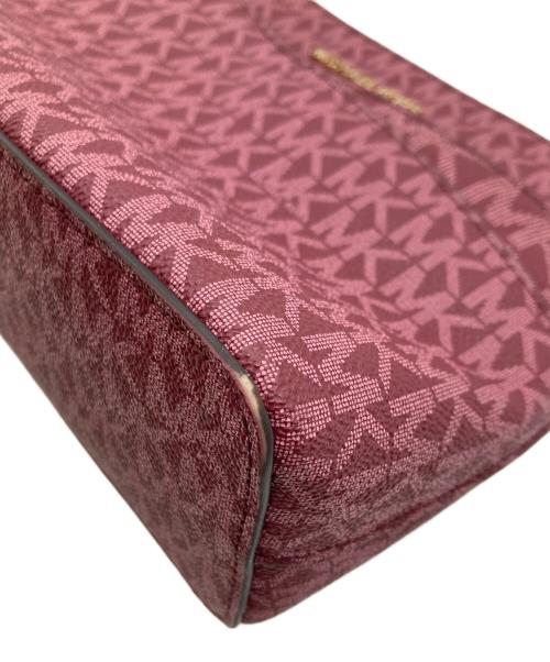 MICHAEL KORS（マイケル・コース）MICHAEL KORS (マイケルコース) ショルダーバッグ ボルドーの古着・服飾アイテム