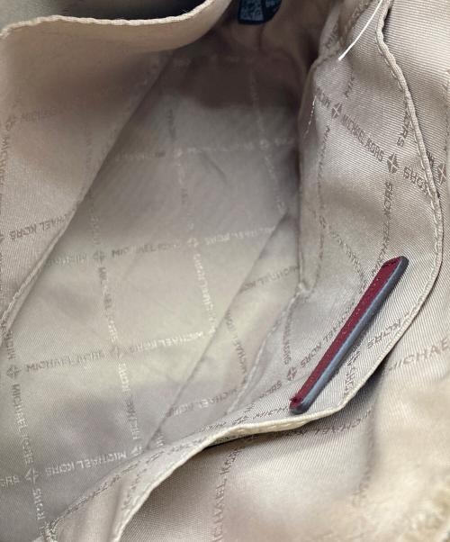 MICHAEL KORS（マイケル・コース）MICHAEL KORS (マイケルコース) ショルダーバッグ ボルドーの古着・服飾アイテム