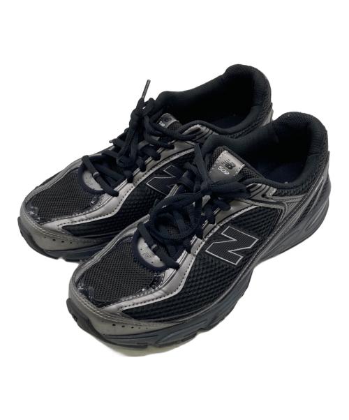 NEW BALANCE（ニューバランス）NEW BALANCE (ニューバランス) ローカットスニーカー ブラック サイズ:24ｃｍの古着・服飾アイテム