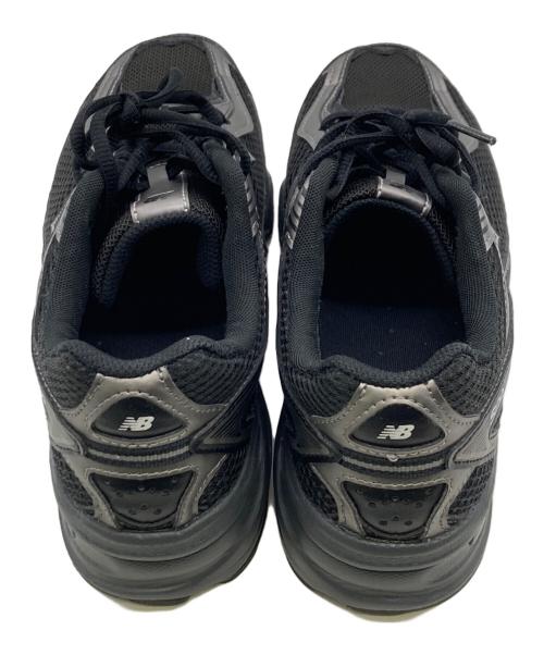 NEW BALANCE（ニューバランス）NEW BALANCE (ニューバランス) ローカットスニーカー ブラック サイズ:24ｃｍの古着・服飾アイテム