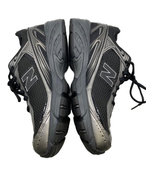 NEW BALANCE（ニューバランス）NEW BALANCE (ニューバランス) ローカットスニーカー ブラック サイズ:24ｃｍの古着・服飾アイテム