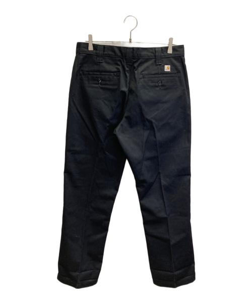 CarHartt（カーハート）CarHartt (カーハート) ツイルワークパンツ ブラック サイズ:33×32の古着・服飾アイテム