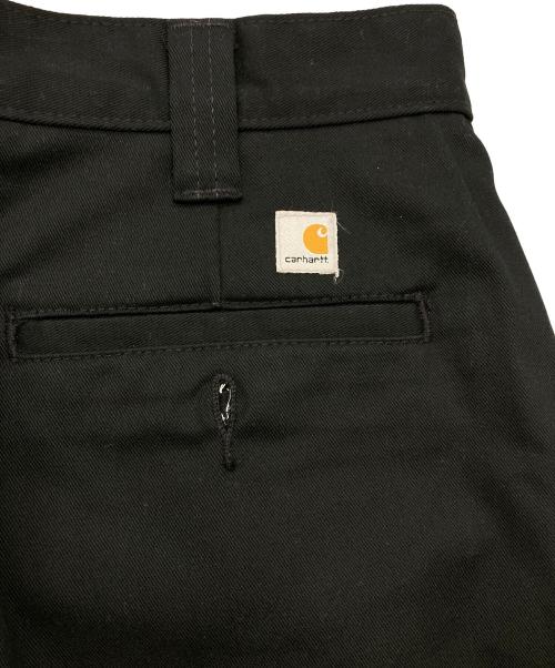 CarHartt（カーハート）CarHartt (カーハート) ツイルワークパンツ ブラック サイズ:33×32の古着・服飾アイテム