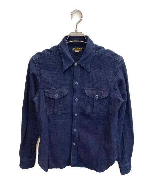 JELADO（ジェラード）JELADO (ジェラード) プレスマンシャツ ネイビー サイズ:Sの古着・服飾アイテム