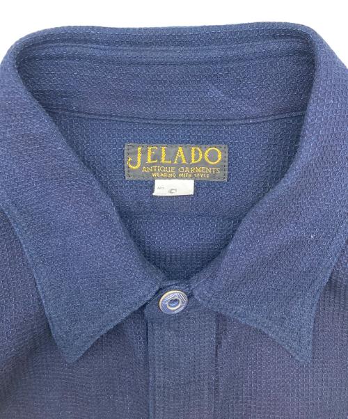 JELADO（ジェラード）JELADO (ジェラード) プレスマンシャツ ネイビー サイズ:Sの古着・服飾アイテム