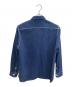 HOUSTON (ヒューストン) INDIGO DOUBLE CLOTH SHIRT インディゴ サイズ:L：7000円