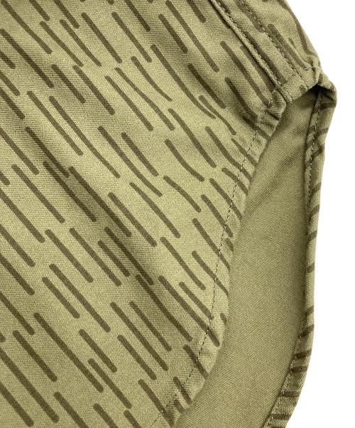 HOUSTON（ヒューストン）HOUSTON (ヒューストン) レインドロップカモシャツ グリーン サイズ:Lの古着・服飾アイテム