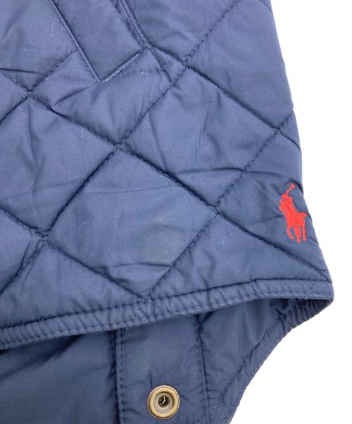 POLO RALPH LAUREN（ポロ・ラルフローレン）POLO RALPH LAUREN (ポロ・ラルフローレン) キルティングジャケット ネイビー サイズ:170の古着・服飾アイテム