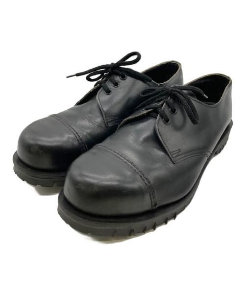 Getta Grip（ゲッタグリップ）Getta Grip (ゲッタグリップ) ３ホールレザーシューズ【英国製】 ブラック サイズ:8の古着・服飾アイテム