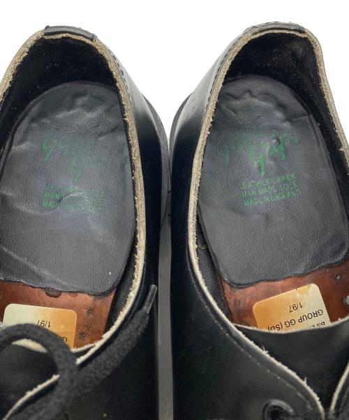 Getta Grip（ゲッタグリップ）Getta Grip (ゲッタグリップ) ３ホールレザーシューズ【英国製】 ブラック サイズ:8の古着・服飾アイテム