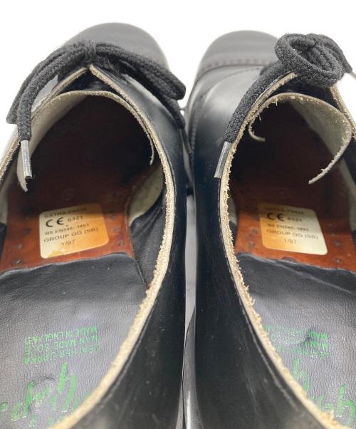 Getta Grip（ゲッタグリップ）Getta Grip (ゲッタグリップ) ３ホールレザーシューズ【英国製】 ブラック サイズ:8の古着・服飾アイテム