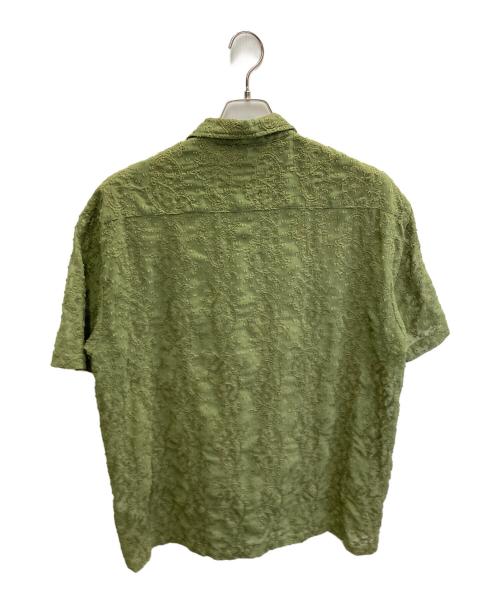 SUPREME（シュプリーム）SUPREME (シュプリーム) 22SS Chainstitch Chiffon S/S Shirts グリーン サイズ:Lの古着・服飾アイテム