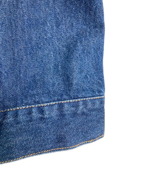 Wrangler（ラングラー）Wrangler (ラングラー) GODZILLA刺繍 DENIM JACKET インディゴ サイズ:Lの古着・服飾アイテム