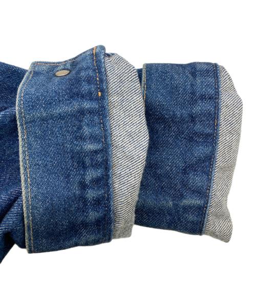 Wrangler（ラングラー）Wrangler (ラングラー) GODZILLA刺繍 DENIM JACKET インディゴ サイズ:Lの古着・服飾アイテム