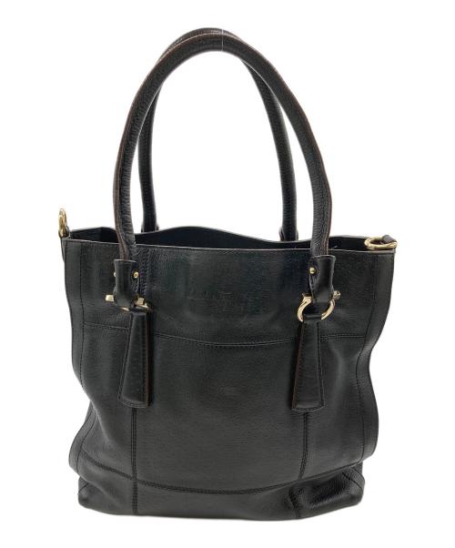 Salvatore Ferragamo（サルヴァトーレ フェラガモ）Salvatore Ferragamo (サルヴァトーレ フェラガモ) ハンドバッグ ブラックの古着・服飾アイテム