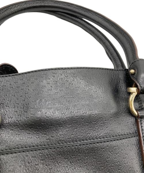 Salvatore Ferragamo（サルヴァトーレ フェラガモ）Salvatore Ferragamo (サルヴァトーレ フェラガモ) ハンドバッグ ブラックの古着・服飾アイテム