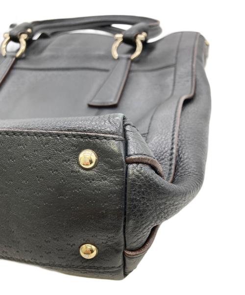 Salvatore Ferragamo（サルヴァトーレ フェラガモ）Salvatore Ferragamo (サルヴァトーレ フェラガモ) ハンドバッグ ブラックの古着・服飾アイテム