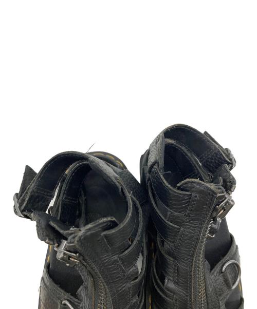 Dr.Martens（ドクターマーチン）Dr.Martens (ドクターマーチン) センタージップサンダル ブラック サイズ:38の古着・服飾アイテム