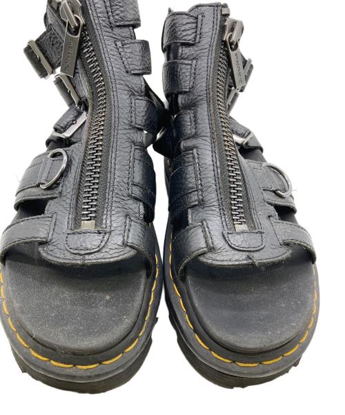 Dr.Martens（ドクターマーチン）Dr.Martens (ドクターマーチン) センタージップサンダル ブラック サイズ:38の古着・服飾アイテム