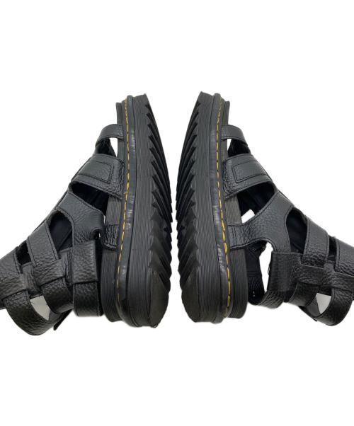 Dr.Martens（ドクターマーチン）Dr.Martens (ドクターマーチン) センタージップサンダル ブラック サイズ:38の古着・服飾アイテム