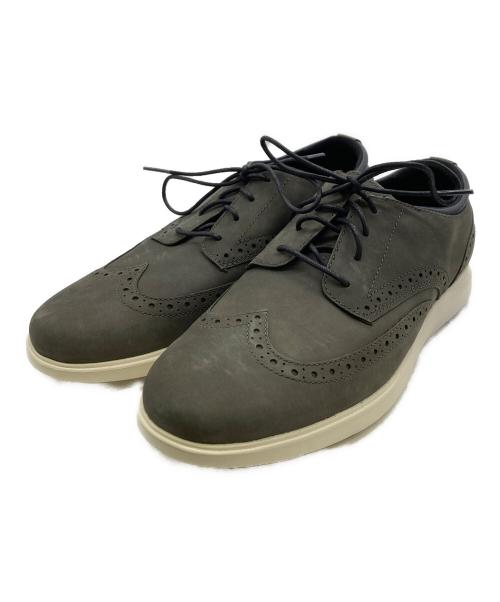 COLE HAAN（コールハーン）COLE HAAN (コールハーン) ウィング オックスフォードシューズ オリーブ サイズ:9 2/1の古着・服飾アイテム