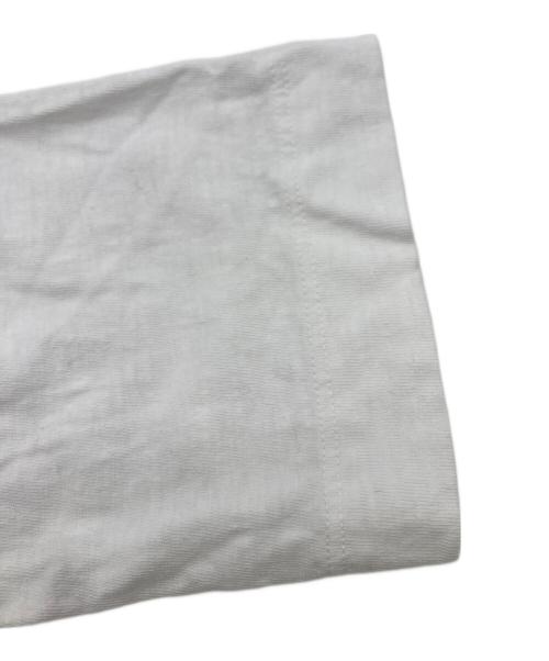 45R（フォーティファイブ・アール）45R (フォーティファイブ・アール) コットンフリルカットソ- ホワイト サイズ:FREEの古着・服飾アイテム