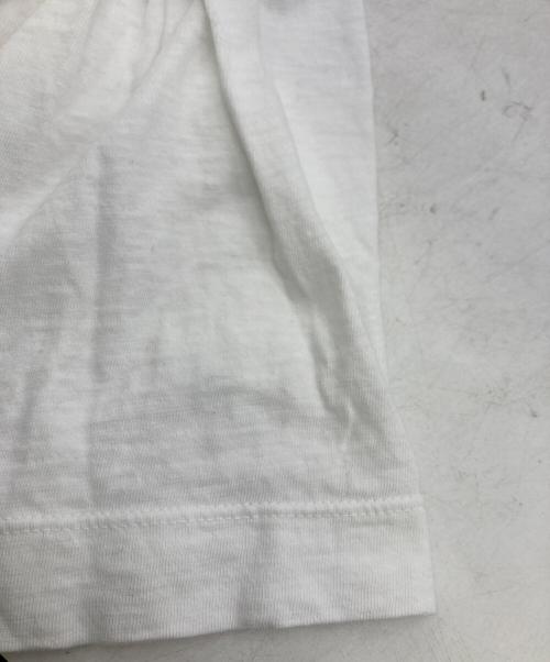 45R（フォーティファイブ・アール）45R (フォーティファイブ・アール) コットンフリルカットソ- ホワイト サイズ:FREEの古着・服飾アイテム