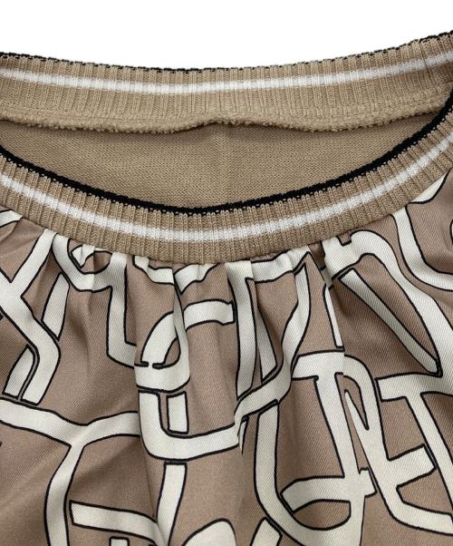 ROCHAS（ロシャス）ROCHAS (ロシャス) コンビニットブラウス ベージュ サイズ:11の古着・服飾アイテム