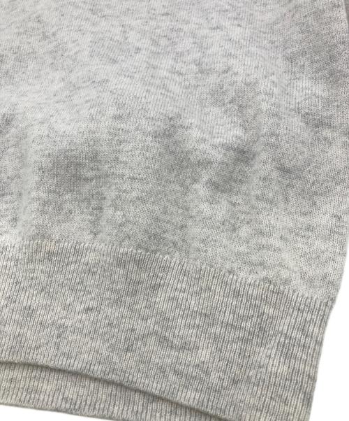 BLACK LABEL CRESTBRIDGE（ブラックレーベル クレストブリッジ）BLACK LABEL CRESTBRIDGE (ブラックレーベル クレストブリッジ) V-NECK WOOL CASHMERE KNIT グレー サイズ:2の古着・服飾アイテム