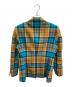 Vivienne Westwood man (ヴィヴィアン ウェストウッド マン) タータンチェック ウエストコート ジャケット ブラウン×ブルー サイズ:46：28000円
