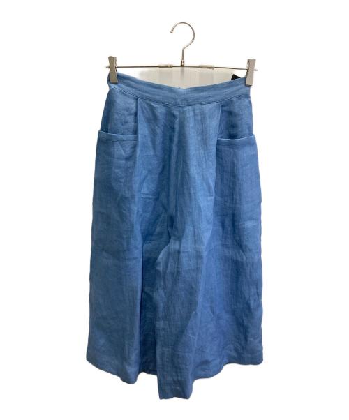 LIMI feu（リミフゥ）LIMI feu (リミフゥ) リネンバルーンパンツ ブルー サイズ:Sの古着・服飾アイテム