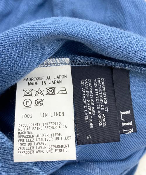 LIMI feu（リミフゥ）LIMI feu (リミフゥ) リネンバルーンパンツ ブルー サイズ:Sの古着・服飾アイテム