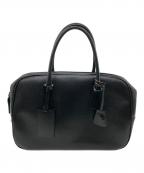 PRADAプラダ）の古着「レザーブリーフケース」｜ブラック