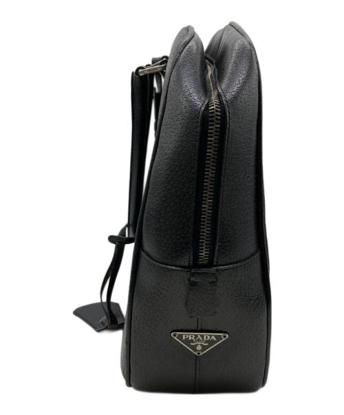 PRADA（プラダ）PRADA (プラダ) レザーブリーフケース ブラックの古着・服飾アイテム