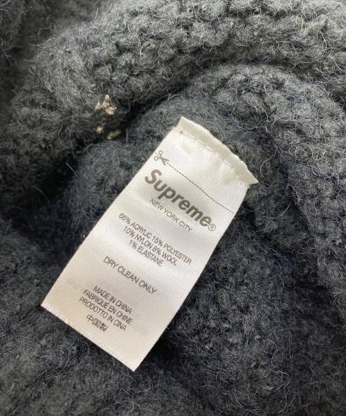 SUPREME（シュプリーム）Supreme (シュプリーム) ニット帽 ブラックの古着・服飾アイテム