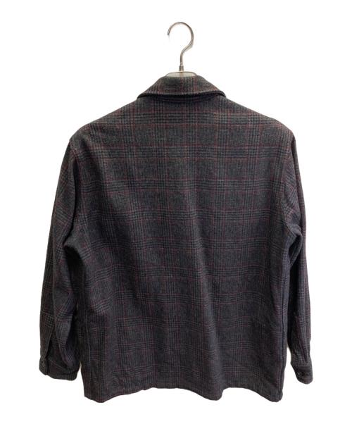 WOOLRICH（ウールリッチ）WOOLRICH (ウールリッチ) 70's ネルシャツ グレー×レッド サイズ:40の古着・服飾アイテム