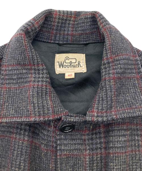 WOOLRICH（ウールリッチ）WOOLRICH (ウールリッチ) 70's ネルシャツ グレー×レッド サイズ:40の古着・服飾アイテム
