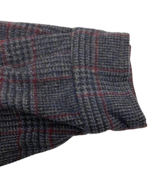 WOOLRICH（ウールリッチ）WOOLRICH (ウールリッチ) 70's ネルシャツ グレー×レッド サイズ:40の古着・服飾アイテム