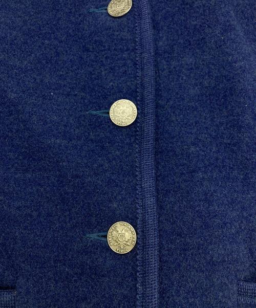 GIESSWEIN（ギースヴァイン）GIESSWEIN (ギースヴァイン) オーストリア製チロリアンベスト ネイビー サイズ:36の古着・服飾アイテム