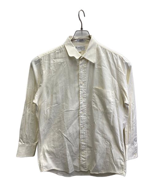 Burberry's（バーバリーズ）Burberry's (バーバリーズ) 80s～90s Long Sleeve Shirs 【USA製】 ホワイト サイズ:151/2の古着・服飾アイテム