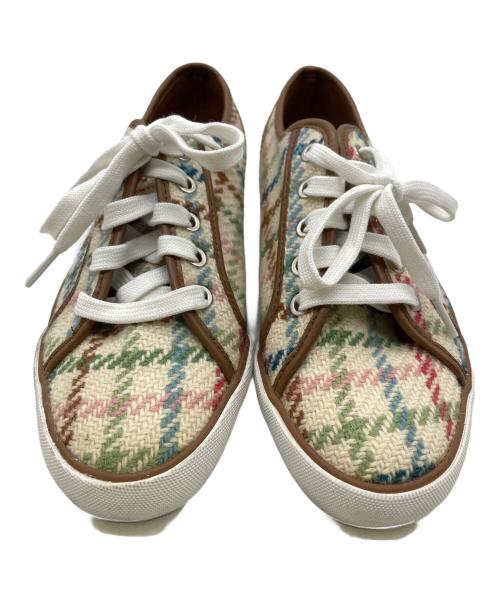 COACH（コーチ）COACH (コーチ) ローカットスニーカー ブラウン サイズ:6Bの古着・服飾アイテム